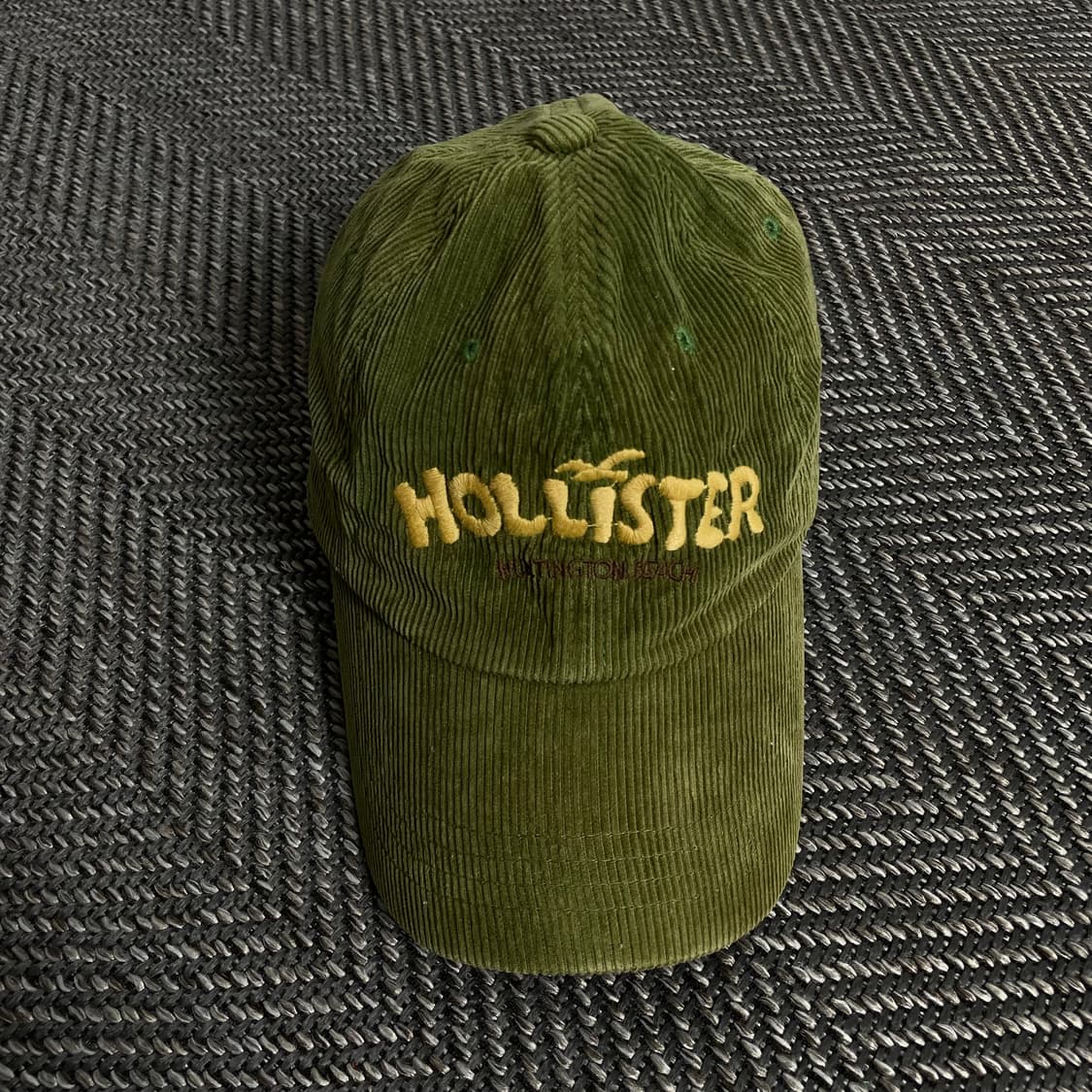 홀리스터 y2k 빈키지 빅로고 코듀로이 볼캡y 3030 상품이미지2