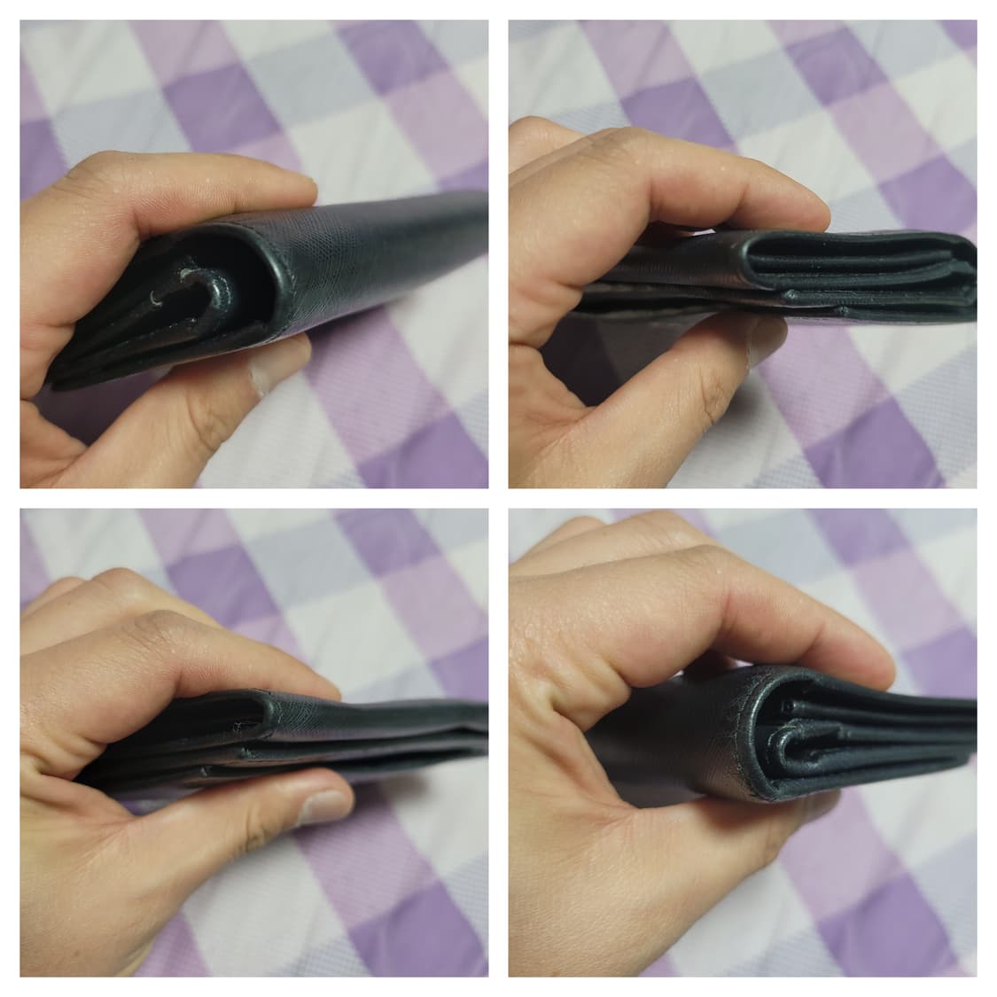 페라가모 여성용 블랙 장지갑 상품이미지8