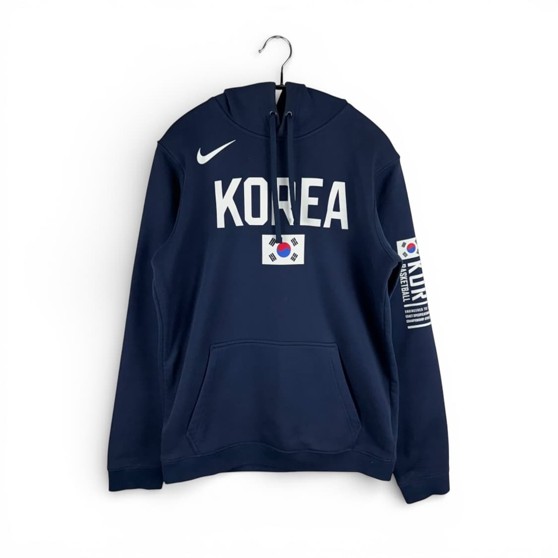 (95) 나이키 코리아 클럽 플리스  후디 네이비 상품이미지1