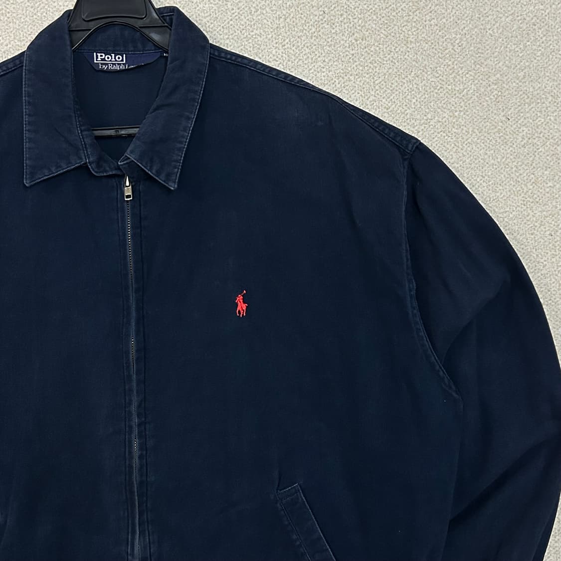 (XL) 90s 폴로 랄프로렌 블루종 자켓 상품이미지2