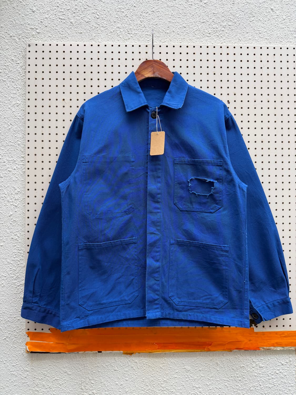 OLD VINTAGE WASHED BLUE 빈티지 프렌치워크자켓 상품이미지6
