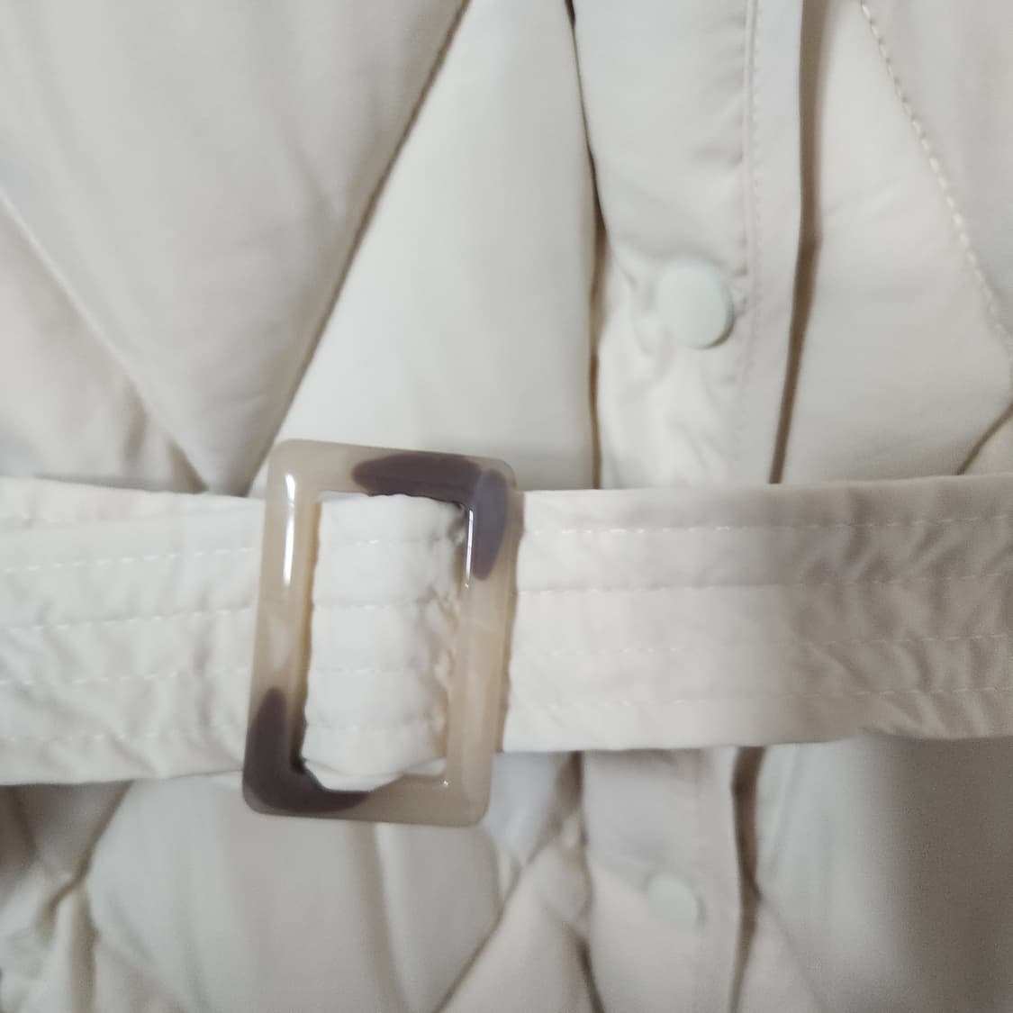 J193 [F] 플라스틱아일랜드 23-24년식 퀼팅 퍼 패딩 상품이미지2