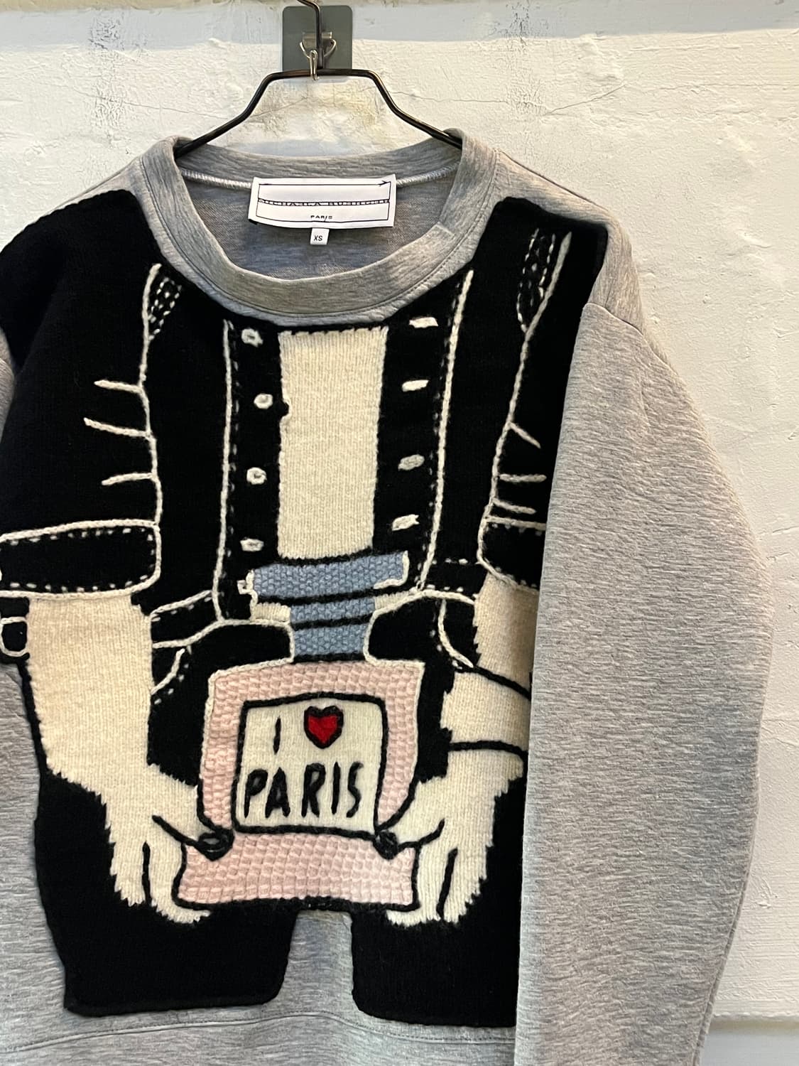 Michaela Buerger 그래픽 니트 맨투맨 XS 상품이미지3