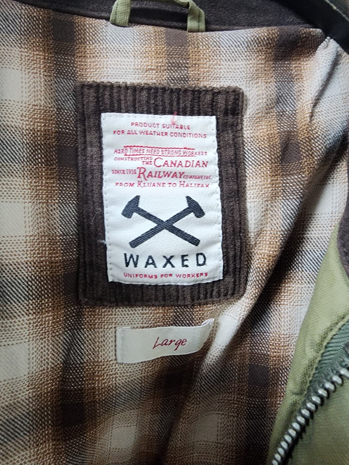 시리즈WAXED 퀼팅 자켓 105 상품이미지2