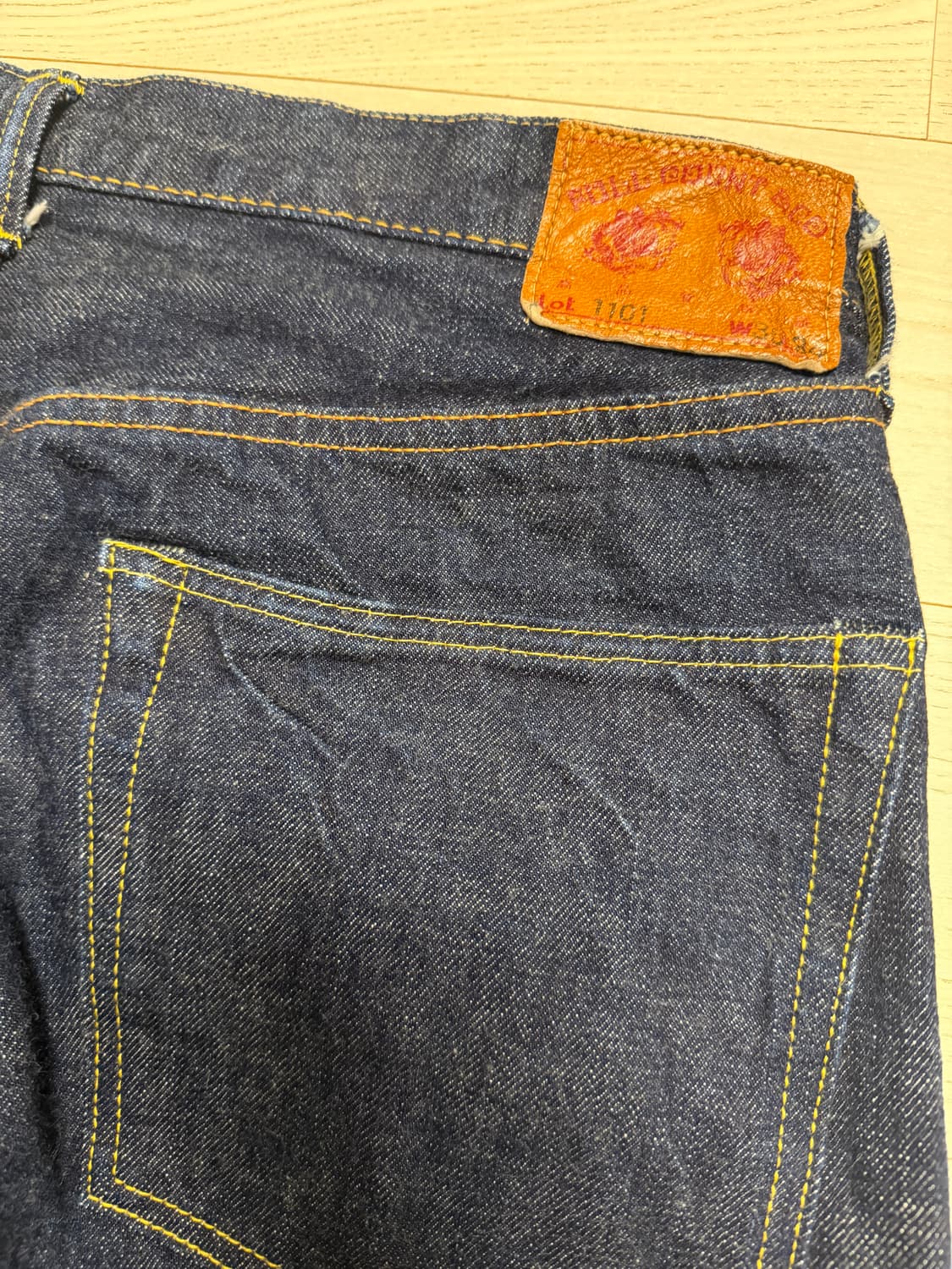 fullcount 풀카운트 1101 원워시 데님 인디고 상품이미지2