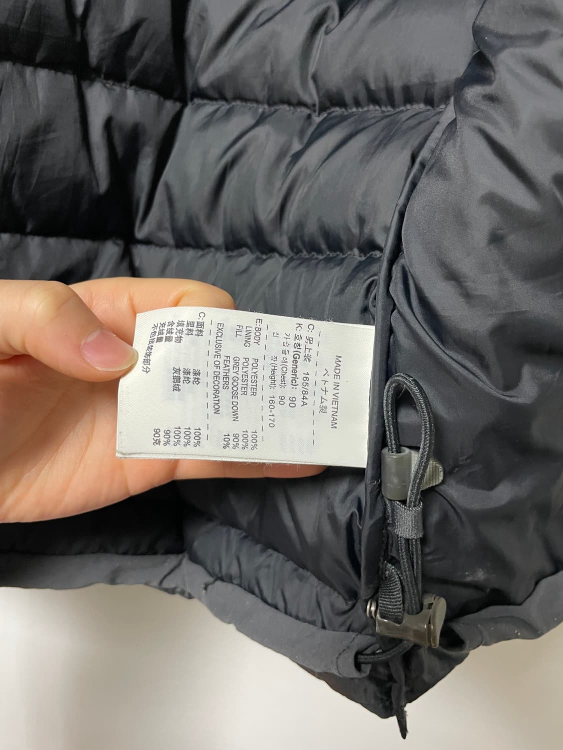 나이키 acg 남녀공용 경량 구스다운 패딩 _ 블랙 상품이미지9