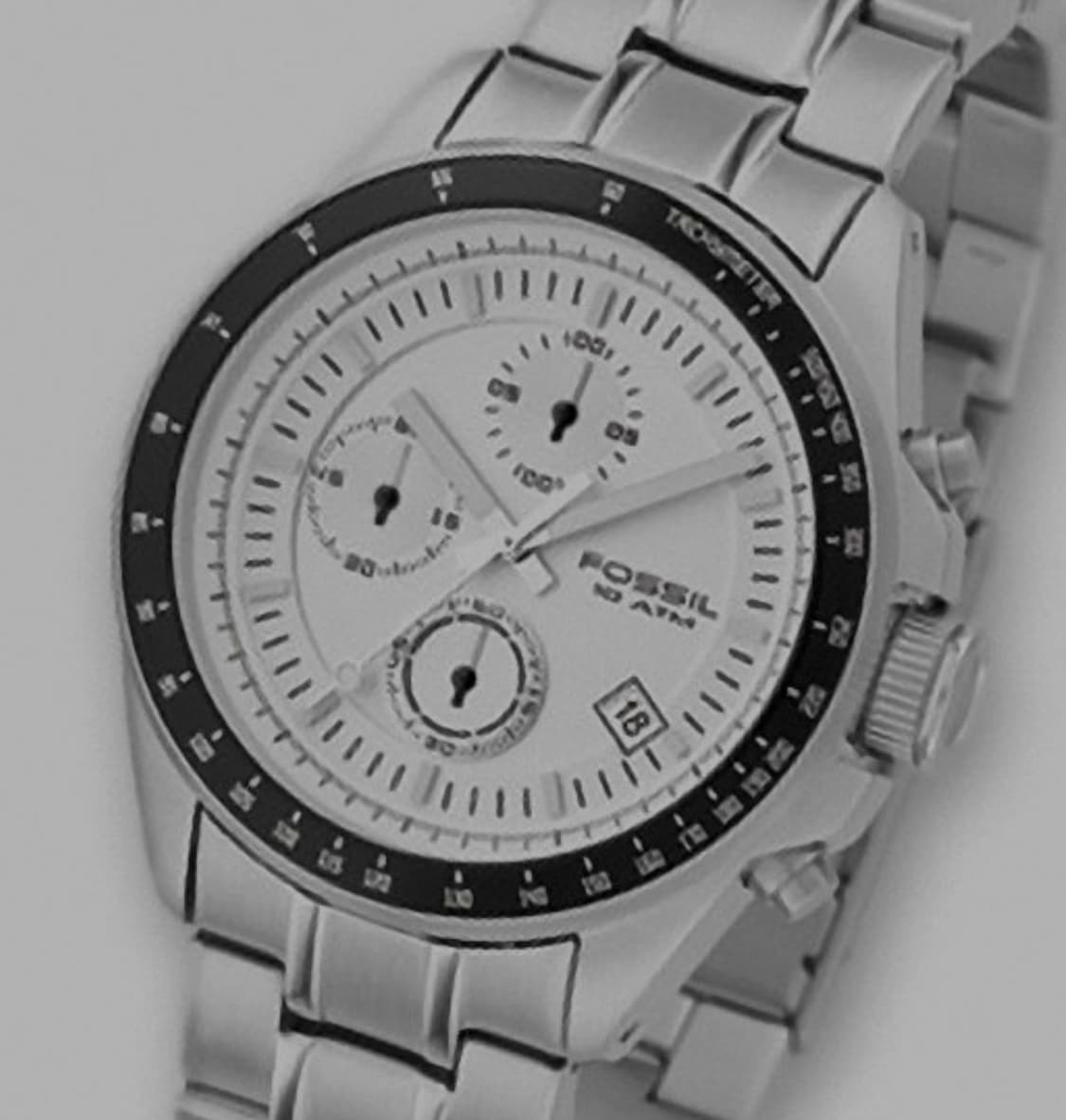 # 파슬 크로노그래프 화이트 다이얼 남성명품 메탈시계 급처 상품이미지1