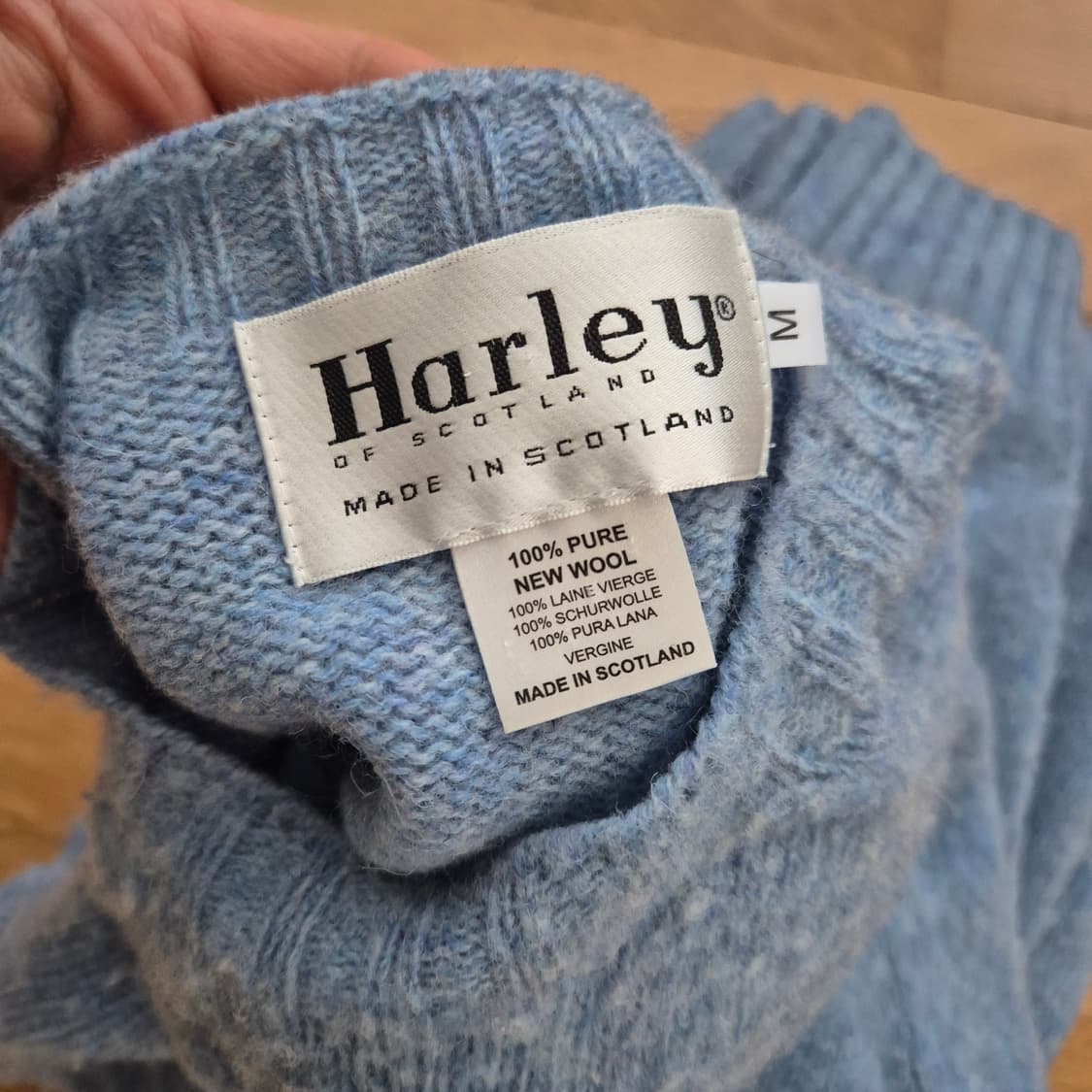 할리오브스코틀랜드 쉐기독 니트 M 상품이미지2