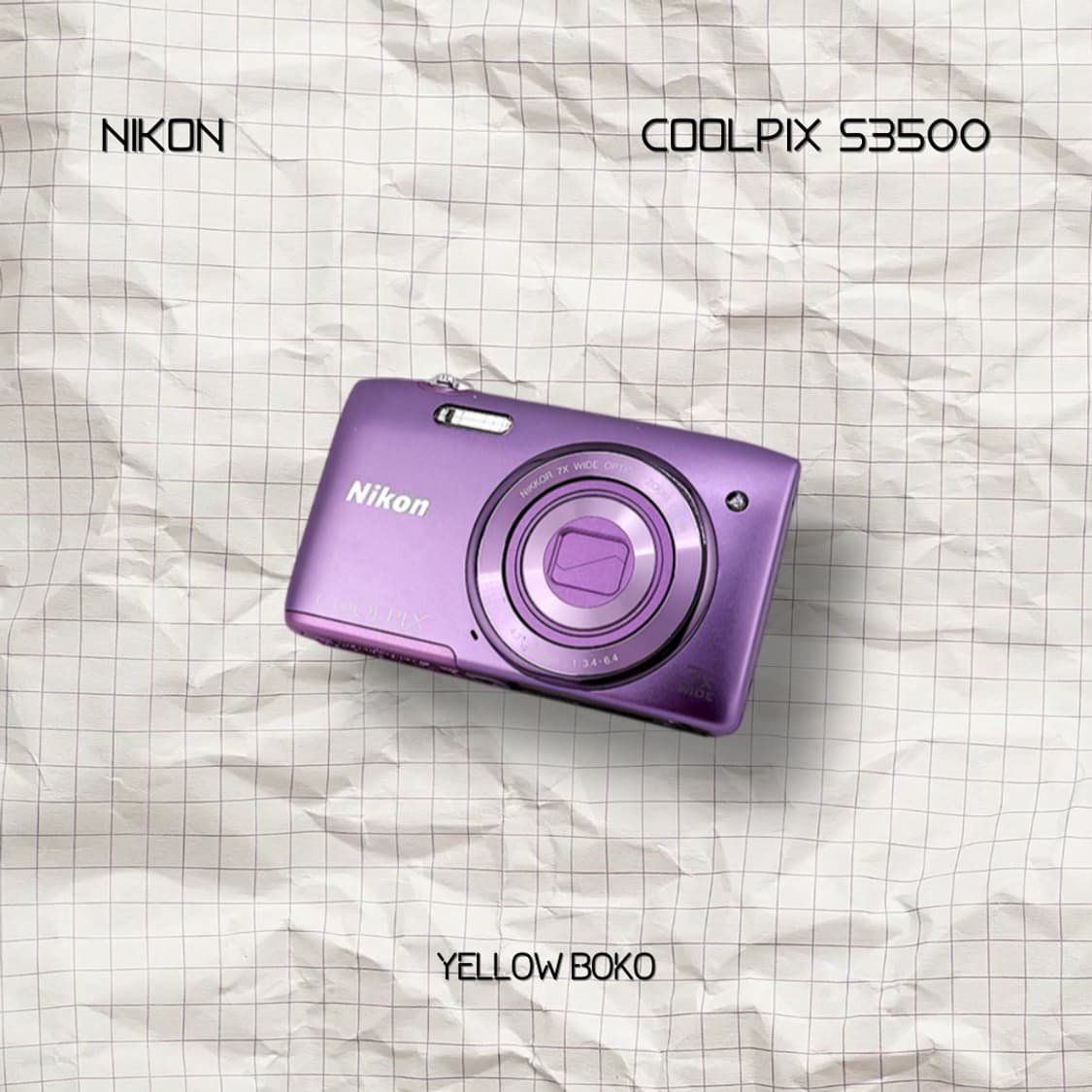 [✨레어] NIKON 니콘 쿨픽스 S3500 레트로 디지털 카메라 상품이미지1
