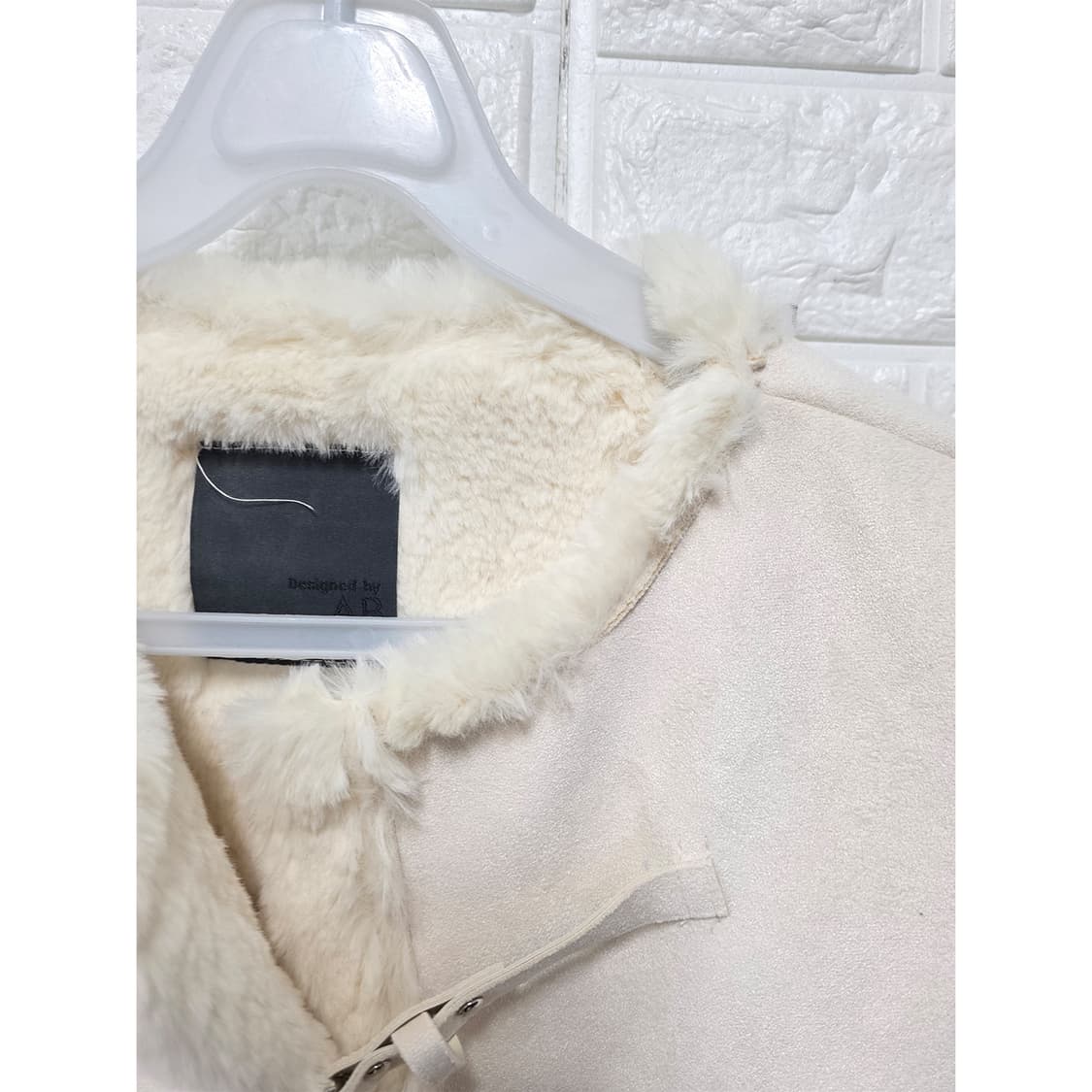 택포// 무스탕 조끼 베스트 M 상품이미지3