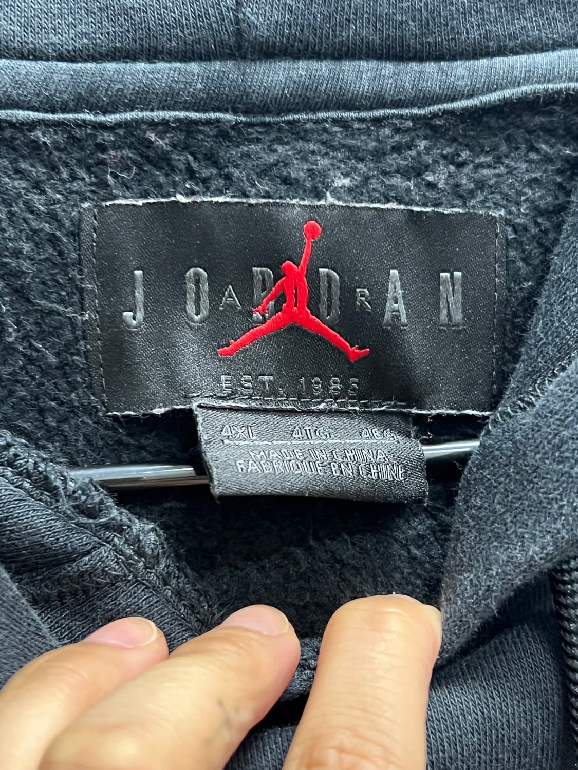 나이키 조던 서울 후드 티 블랙 상품이미지4