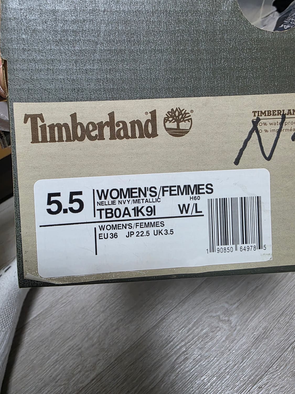 [225~230]팀버랜드 여성 네이비 추카(처카)부츠 상품이미지2