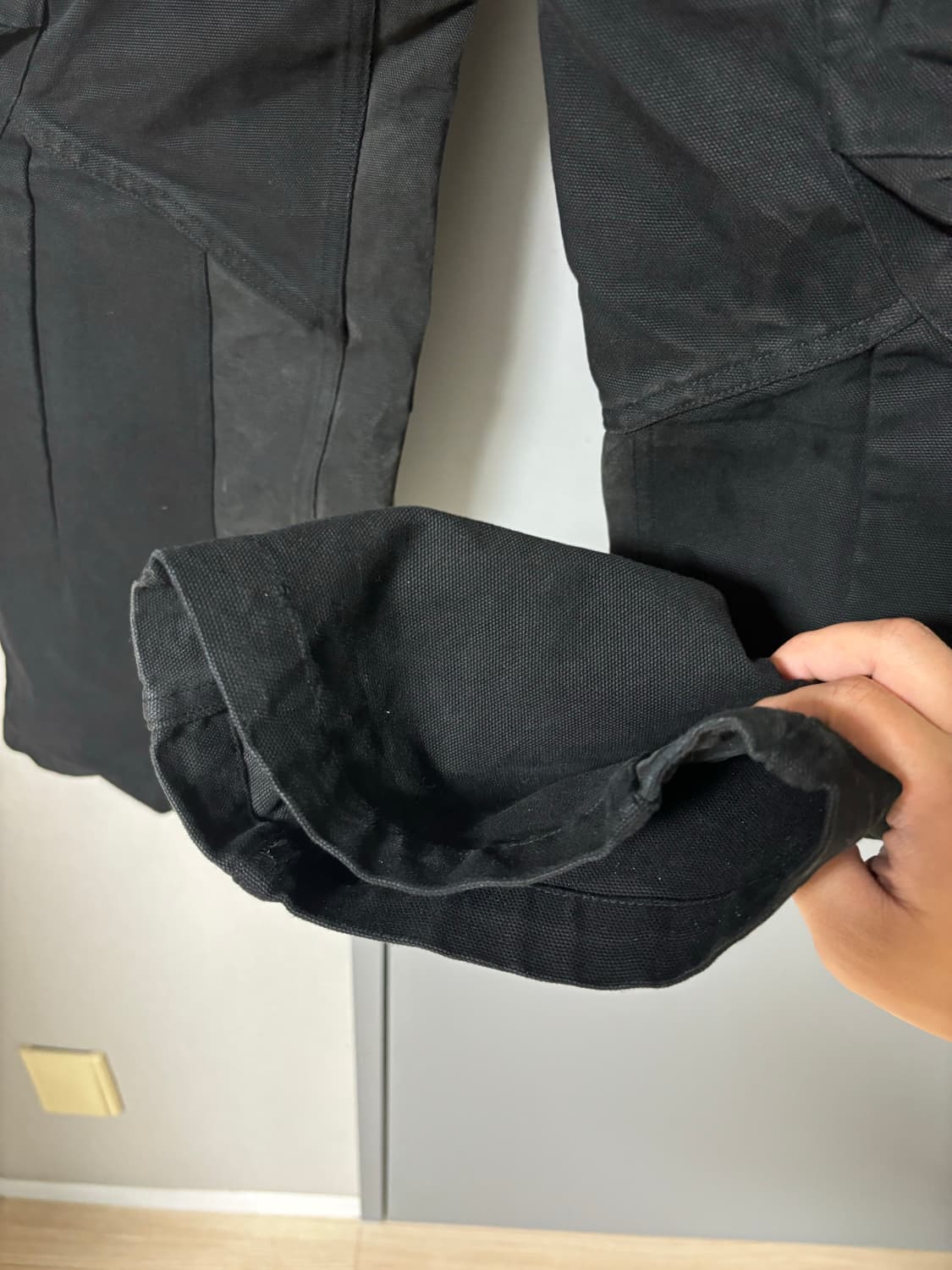 CORE:14 SHELL CARGO PANTS (BLACK) 상품이미지5