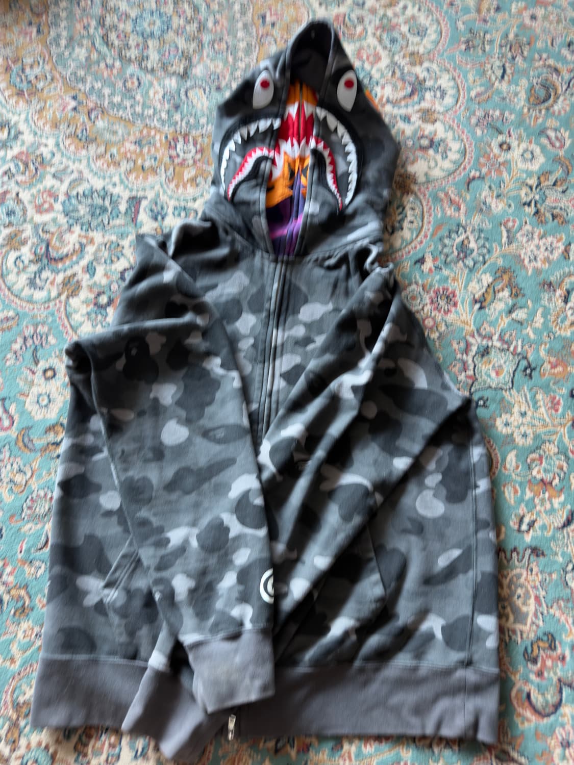 베이프 카모 더블 후드 상품이미지1