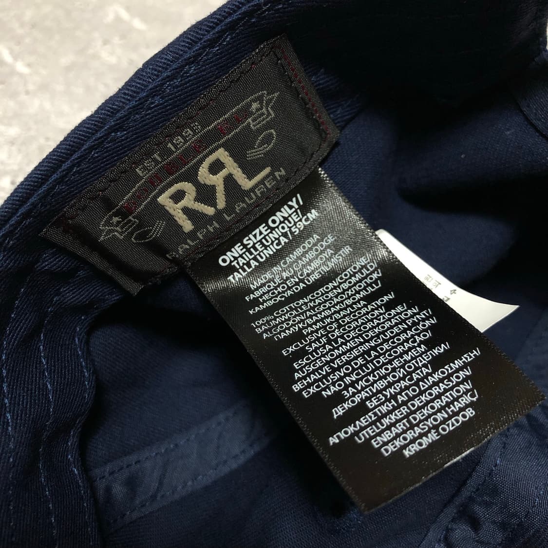 더블알엘 RRL 모자 볼캡 상태굿 상품이미지4