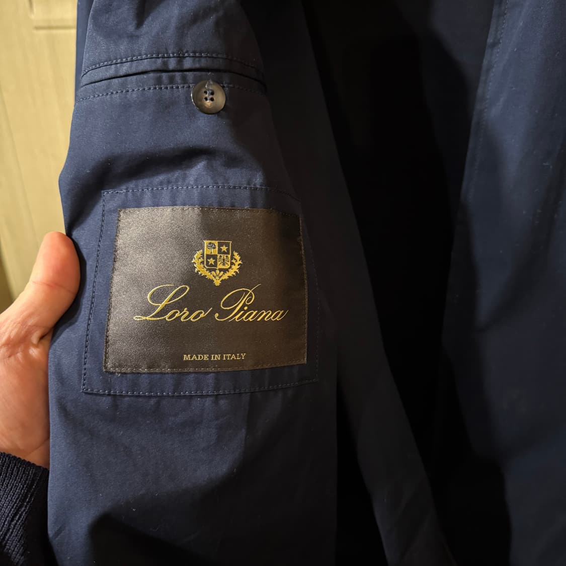 로로피아나 25 S/S 쿠퍼 블루종 자켓  상품이미지7