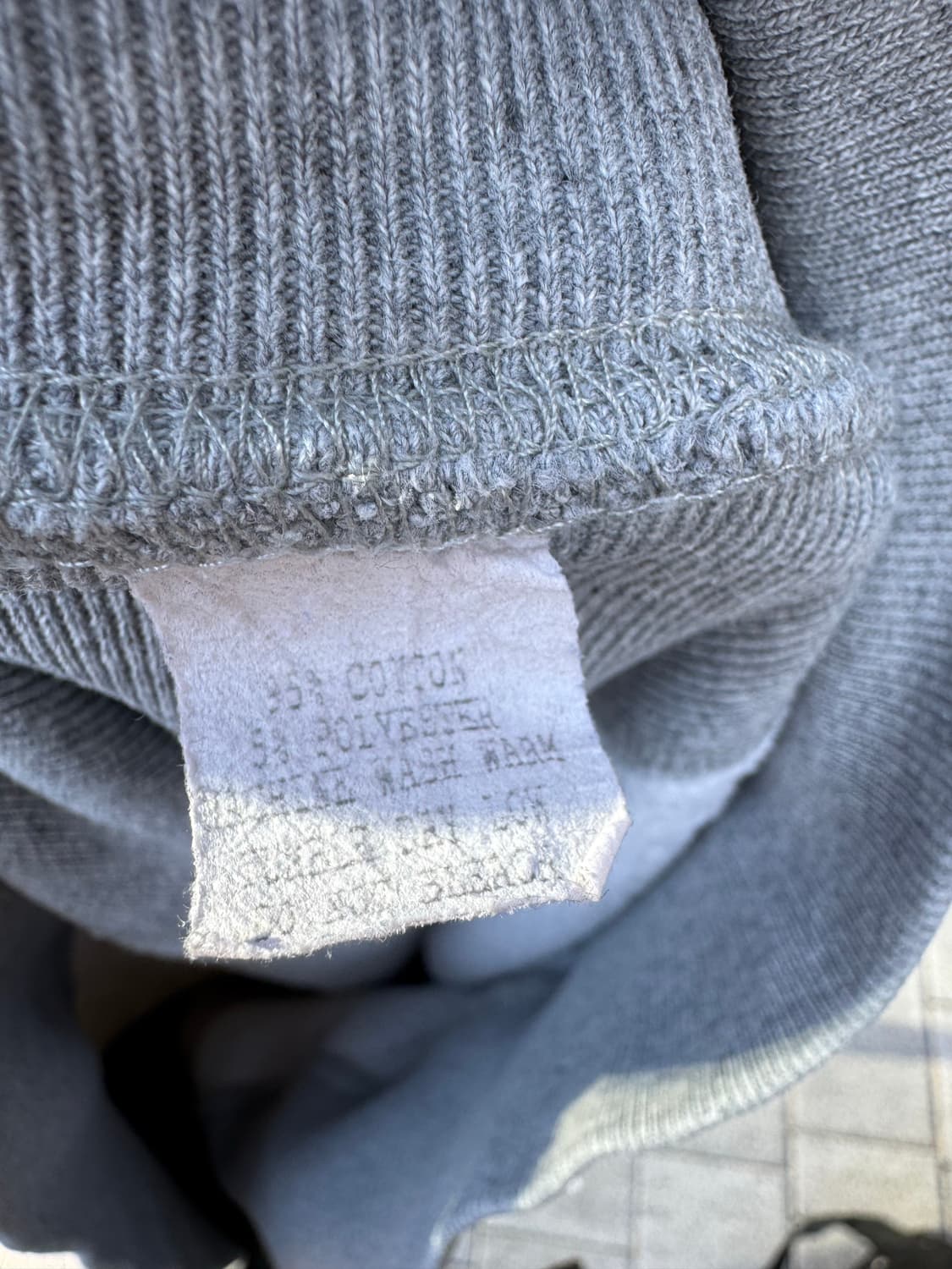 00s 슈프림 박스로고 스웻 그레이 네이비 상품이미지8