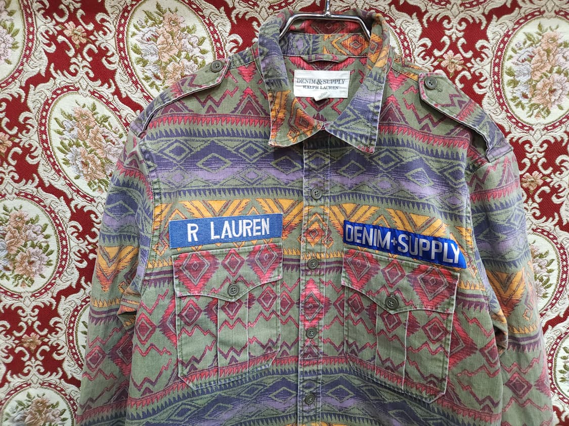 랄프로렌 데님엔서플라이 아즈텍 나바호 패턴 셔츠

 상품이미지4