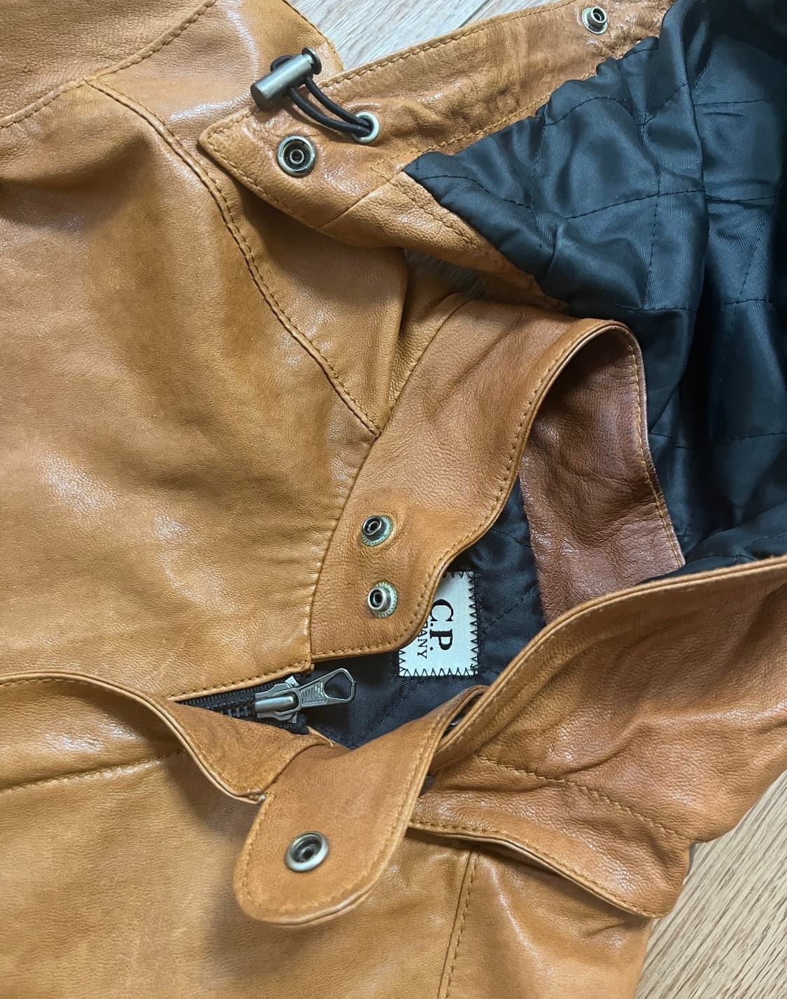 C.P. company 가죽 고글 자켓 상품이미지10