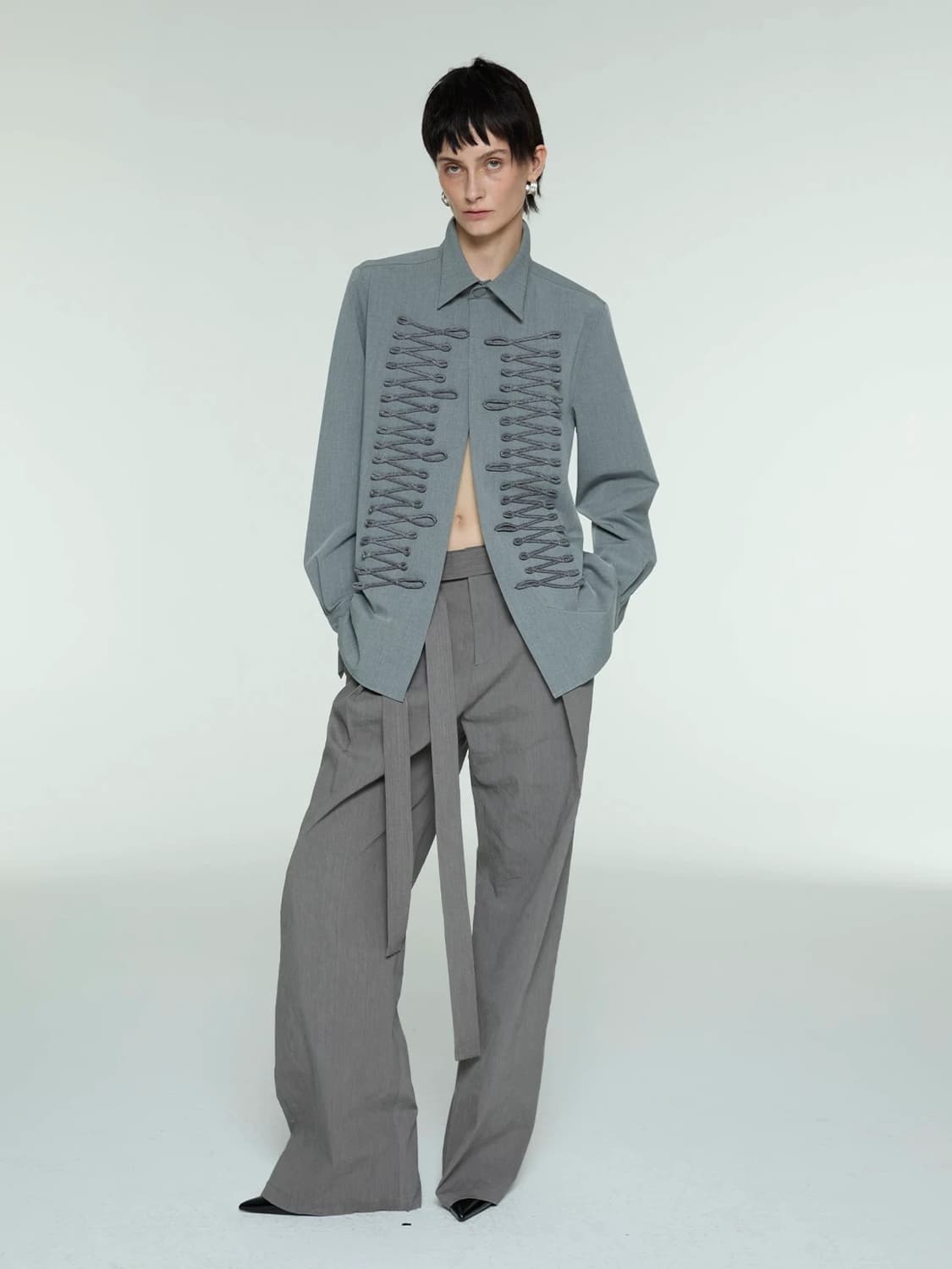 Sip Class 그레이 셔츠 상품이미지7