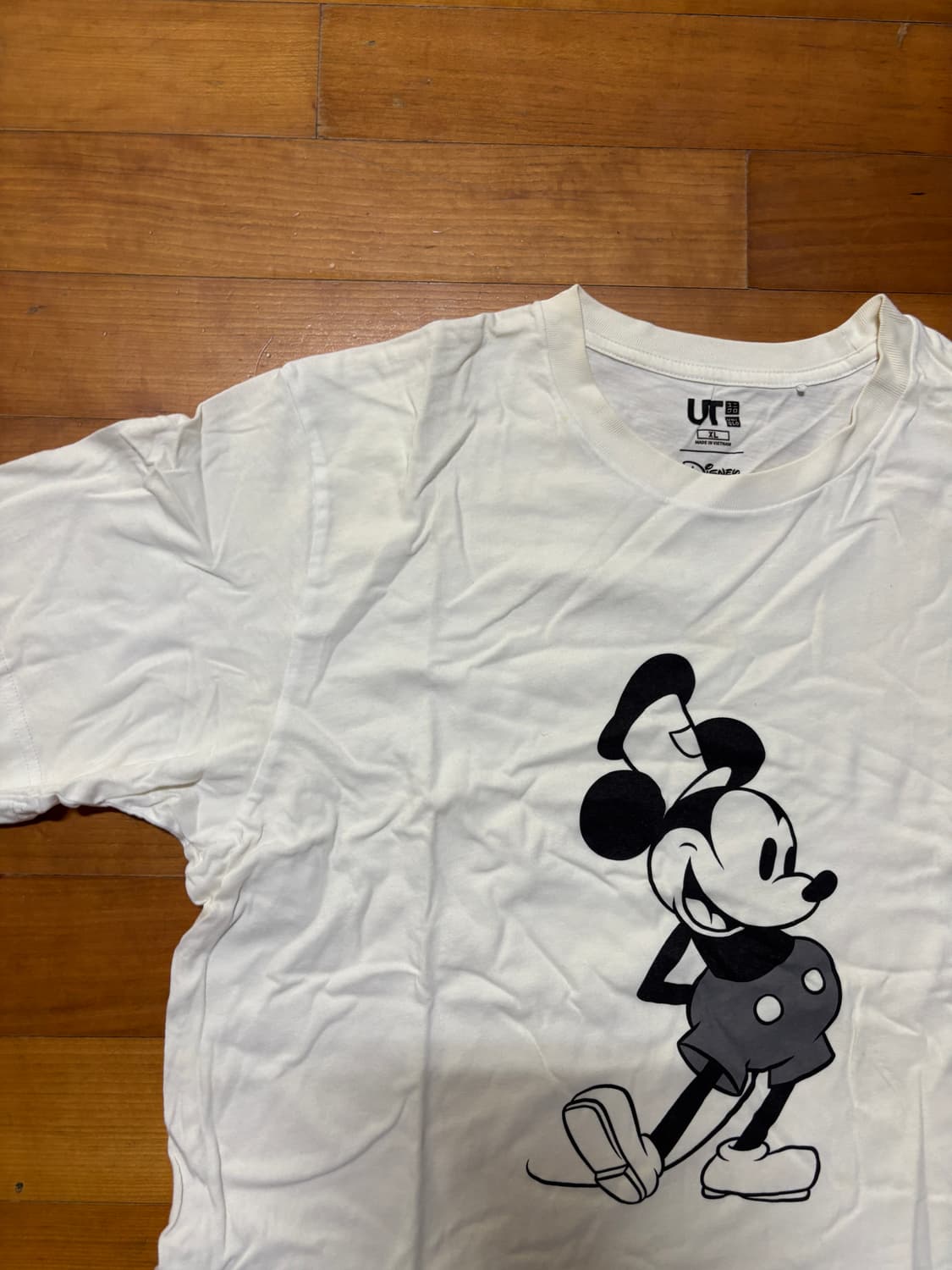 디즈니 유니클로 미키마우스 ut 반팔 티셔츠 xl 사이즈 상품이미지2