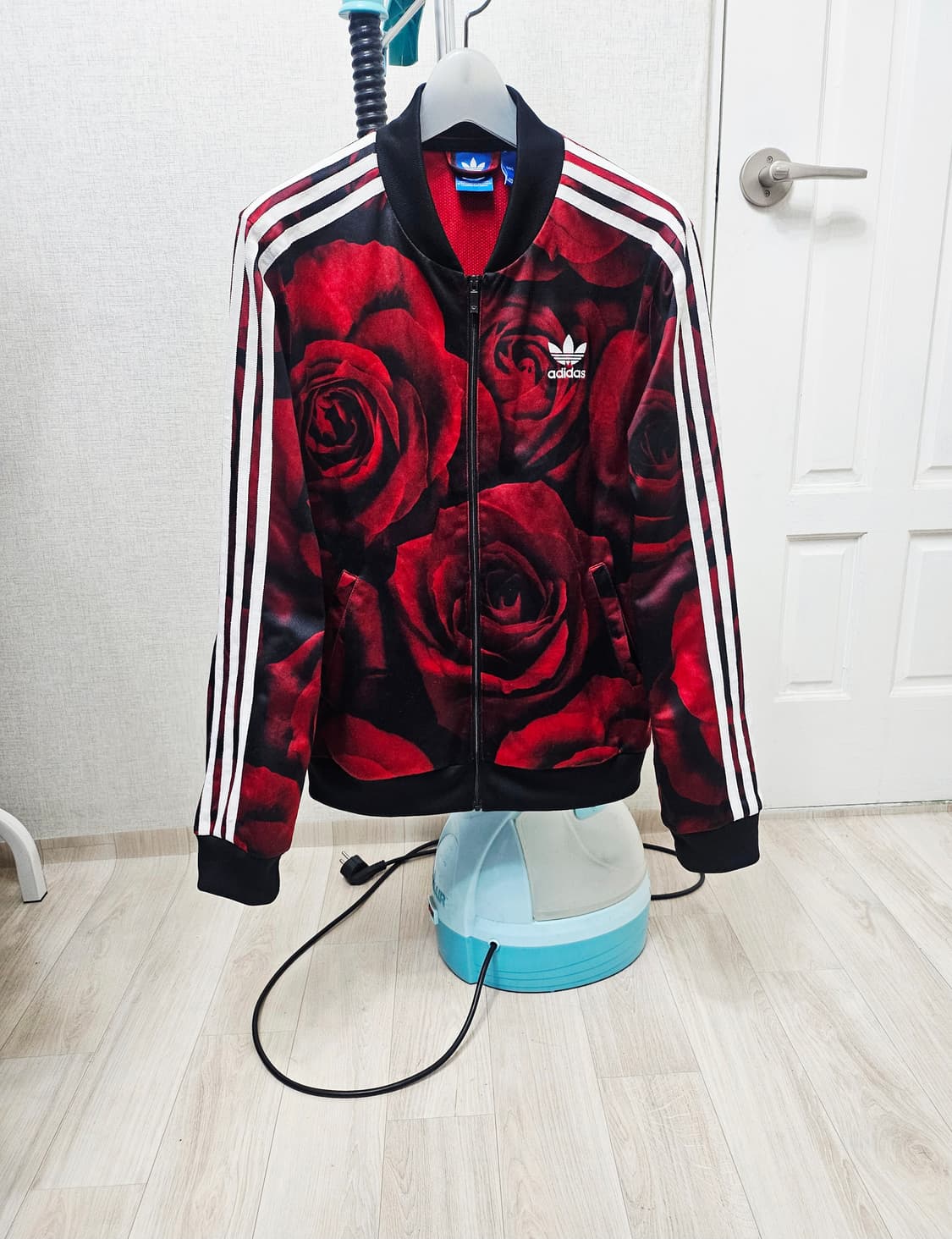 (95)M ☆초희귀☆ 아디다스 슈퍼스타 [장미로즈] 트랙탑져지 상품이미지1