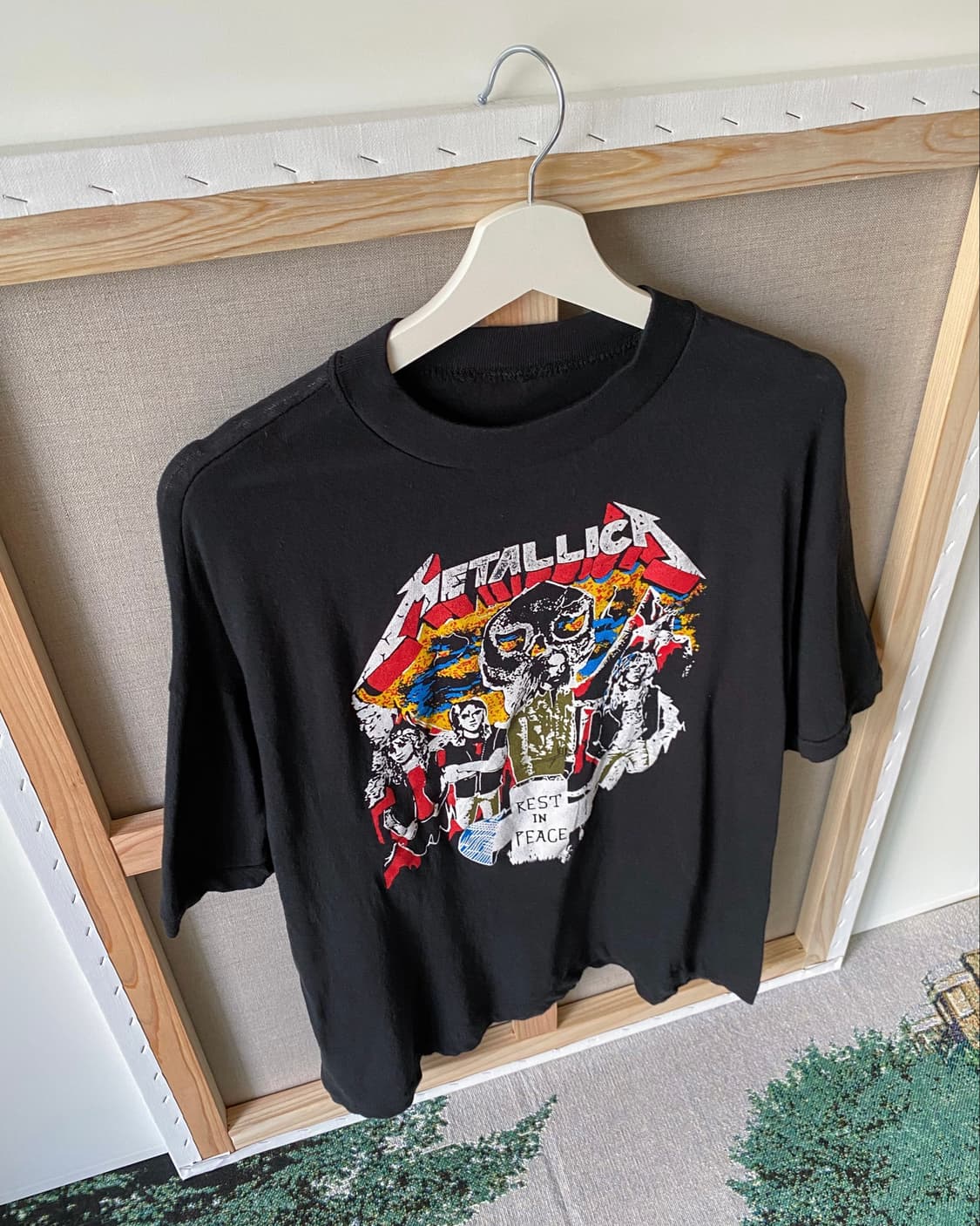 빈티지 METALLICA 반팔 티셔츠 상품이미지3
