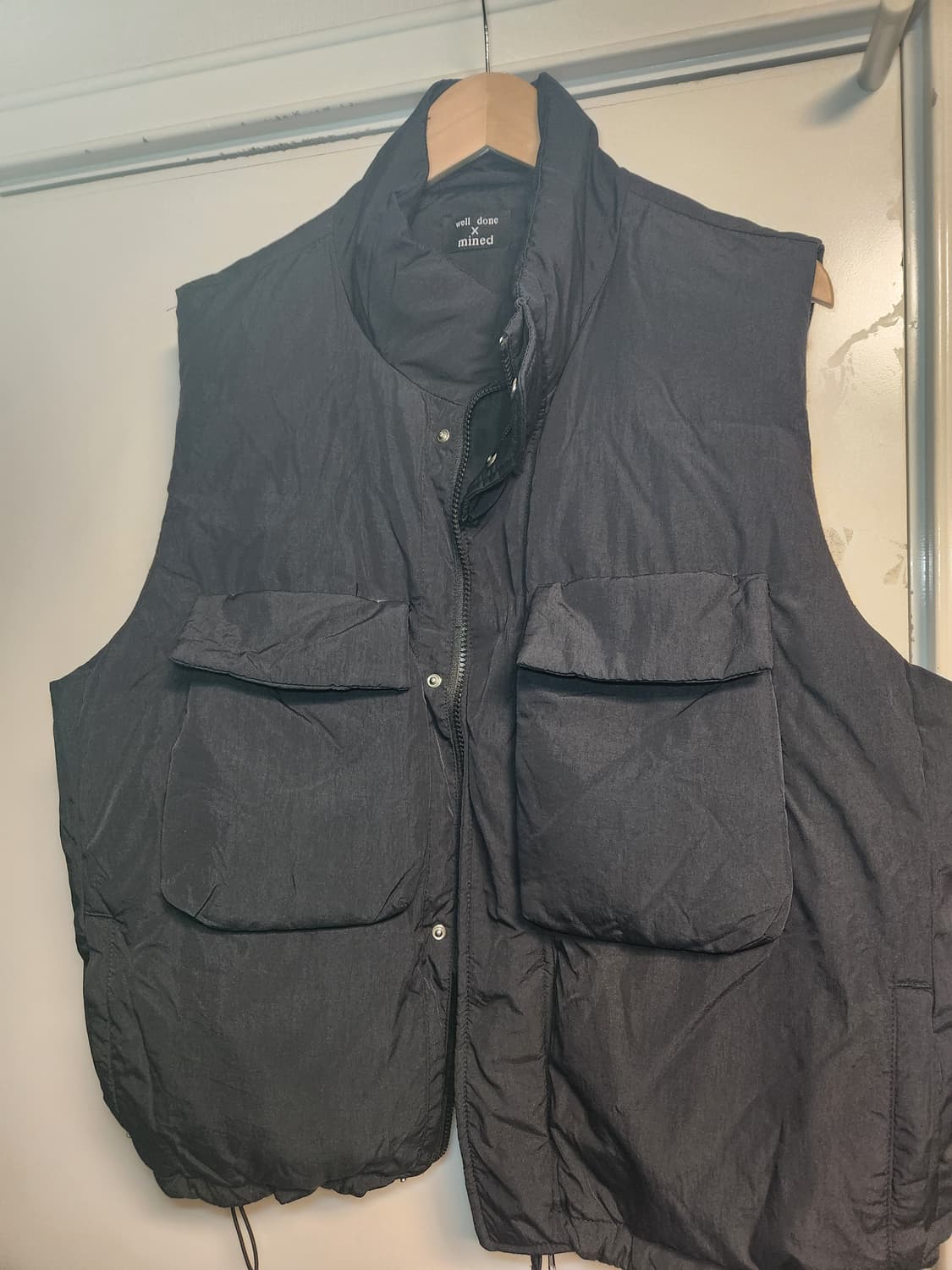 웰던x미네드 조끼 패딩 상품이미지1