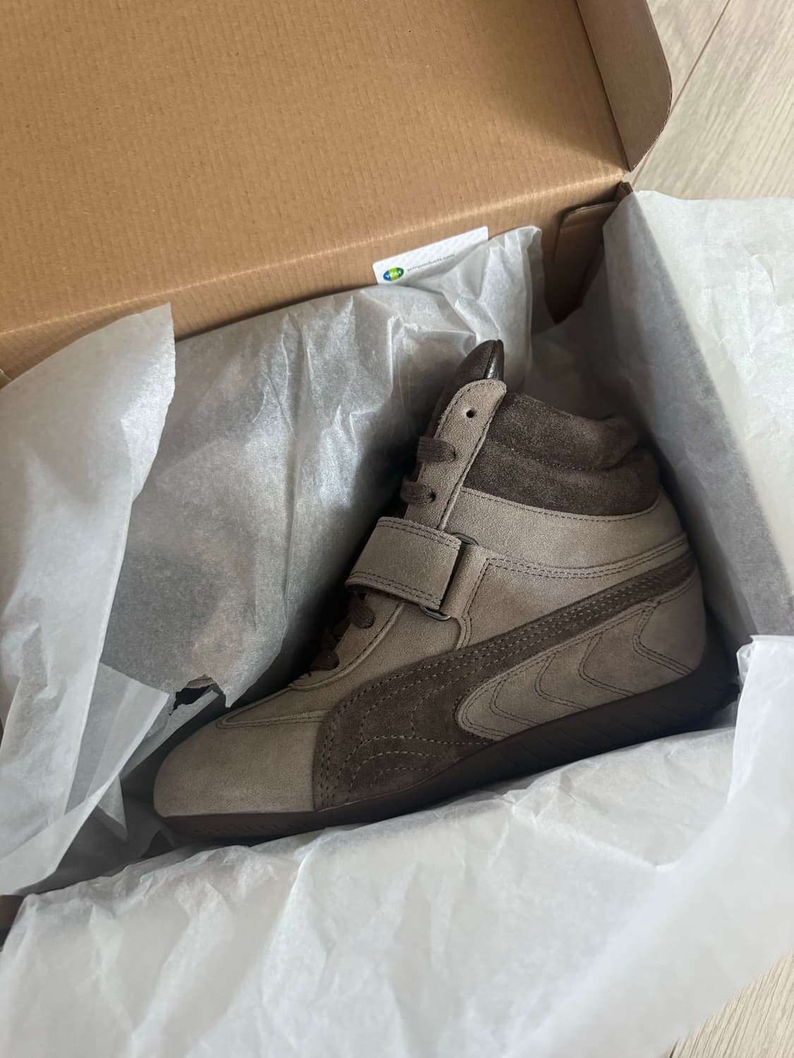 푸마 스피드캣 웨지 스니커즈 토탈리 타우페 초콜릿 상품이미지2