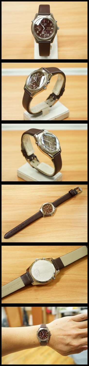 90s 세이코 7t27-6a60 에비뉴 크로노그래프 쿼츠 시계 상품이미지2