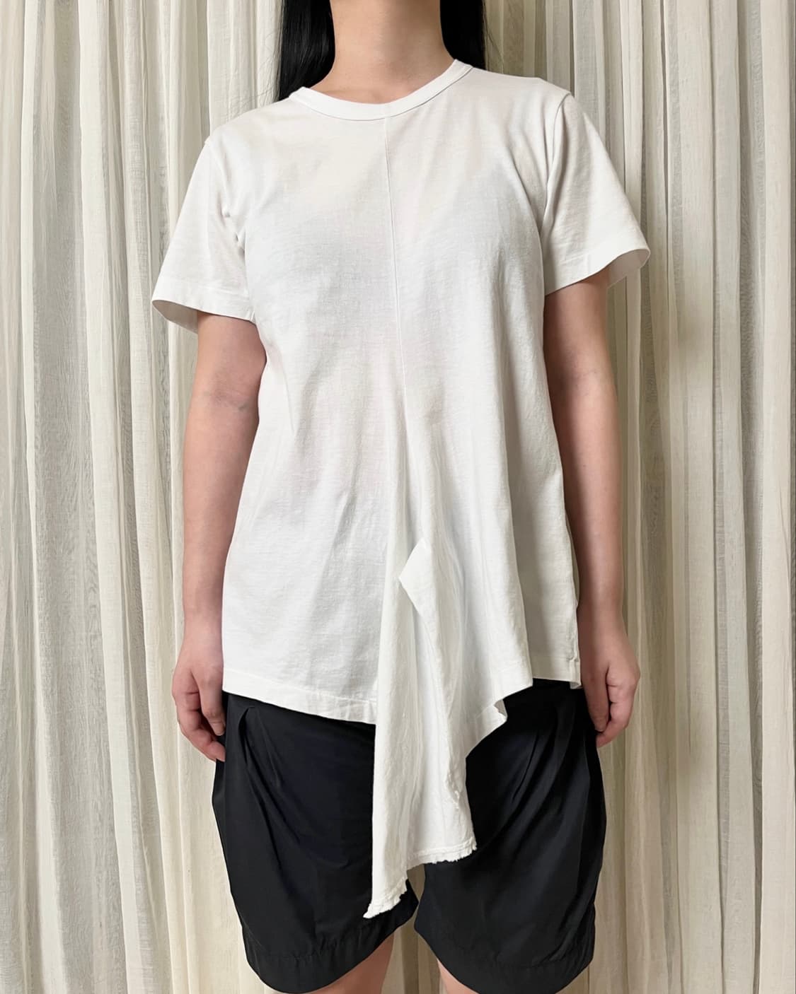 꼼데가르송 컷오프 플레어 롱 티셔츠 comme des garcons 상품이미지9