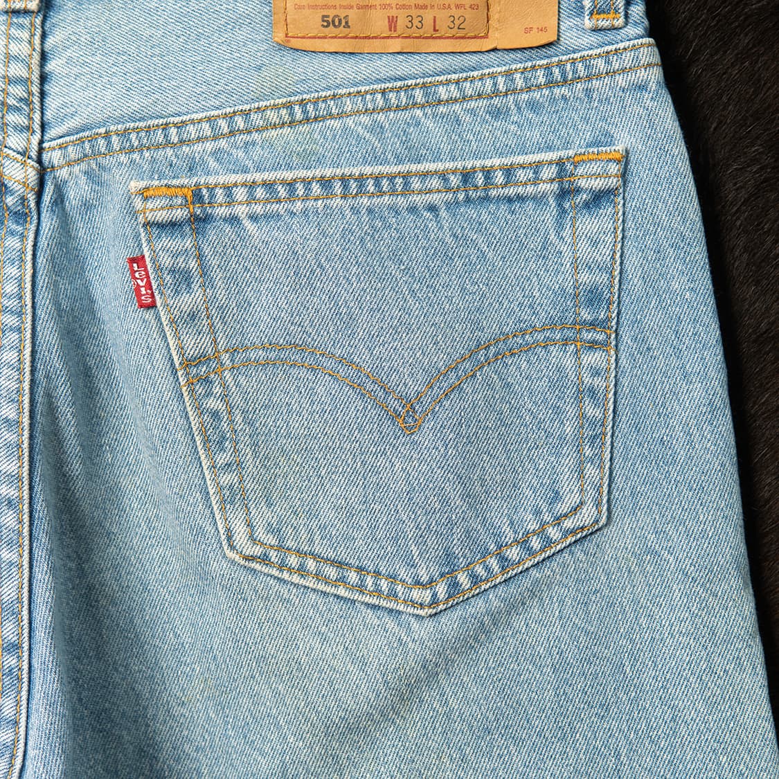 [31] 90s 리바이스 USA 메이드 501 데님팬츠 MB-1388  상품이미지5