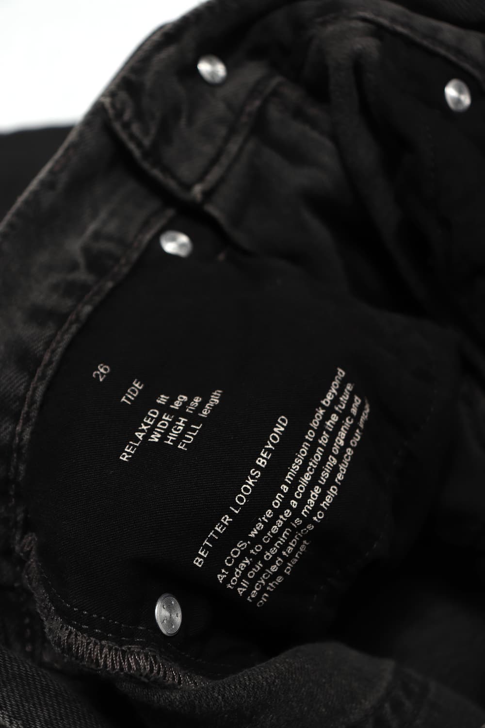 COS TIDE 와이드 레그 진 women 26 상품이미지8