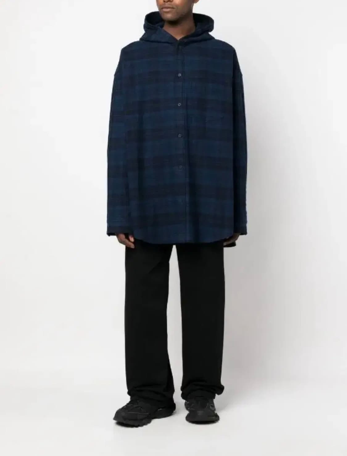 발렌시아가 Hoodie shirt blue 3사이즈 상품이미지10