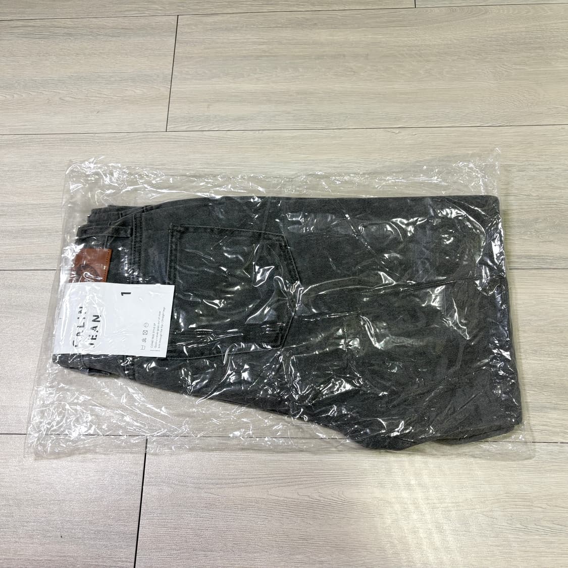 깔량 피그먼트 워싱진 진그레이 26 새상품 상품이미지8