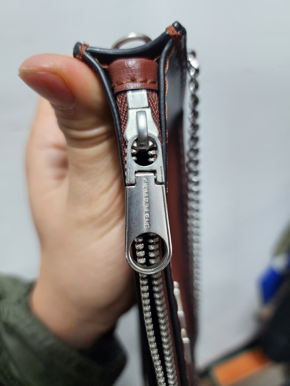 캘빈클라인 브라운 체인 미니백 상품이미지4