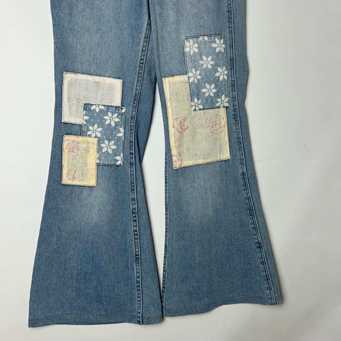 [Wrangler X Billabong] 랭글러 패치워크 부츠컷 데님팬츠 상품이미지4