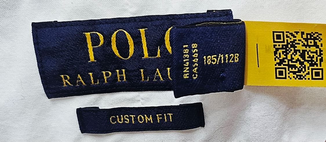 (105~110)XL☆초대장급☆ 랄프로렌폴로 커스텀핏 [화이트] 셔츠남방 상품이미지3
