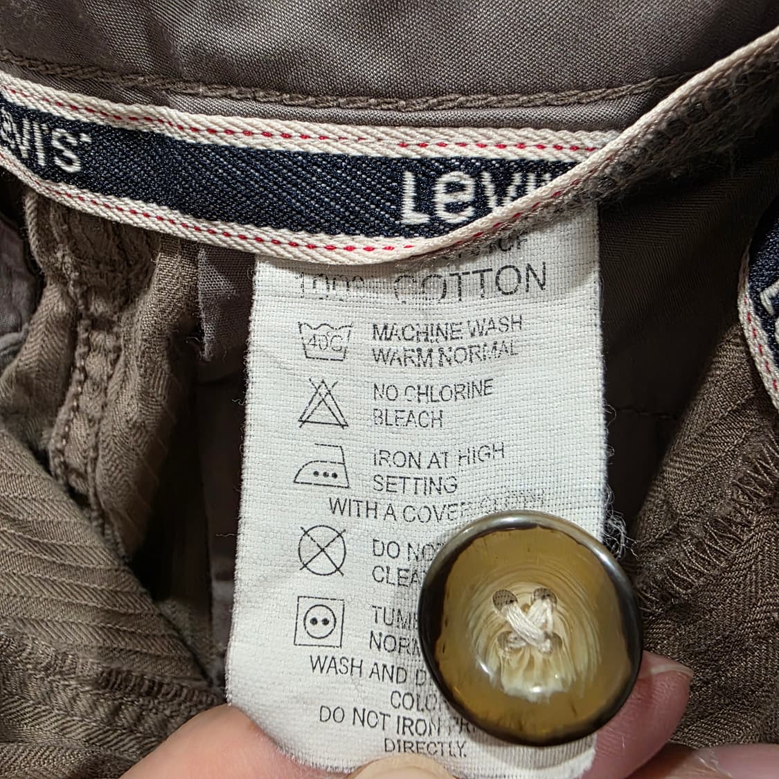 리바이스 빈티지 헤링본 카고 반바지 상품이미지5