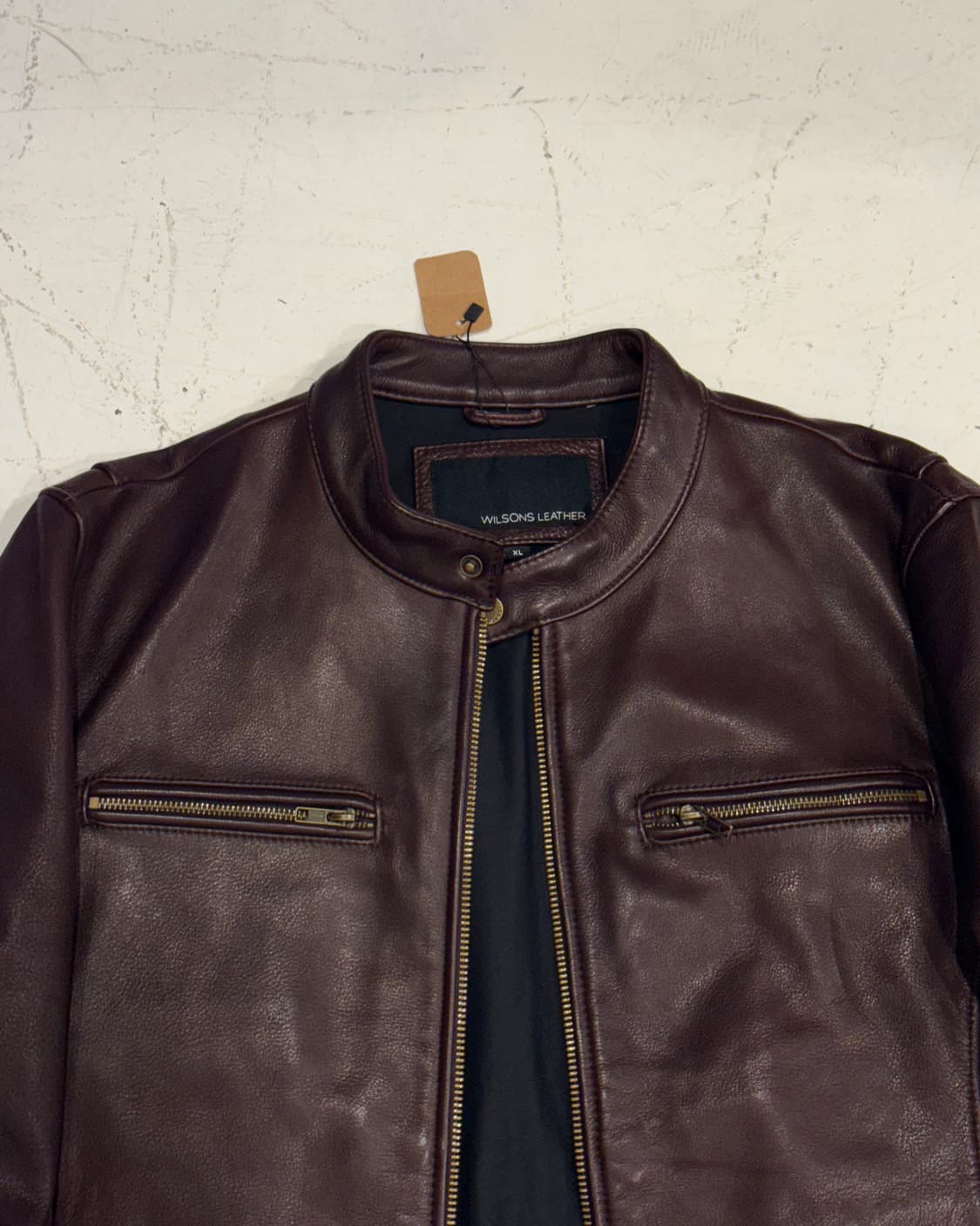 WILSONS LEATHER 브라운 천연가죽 자켓 상품이미지2