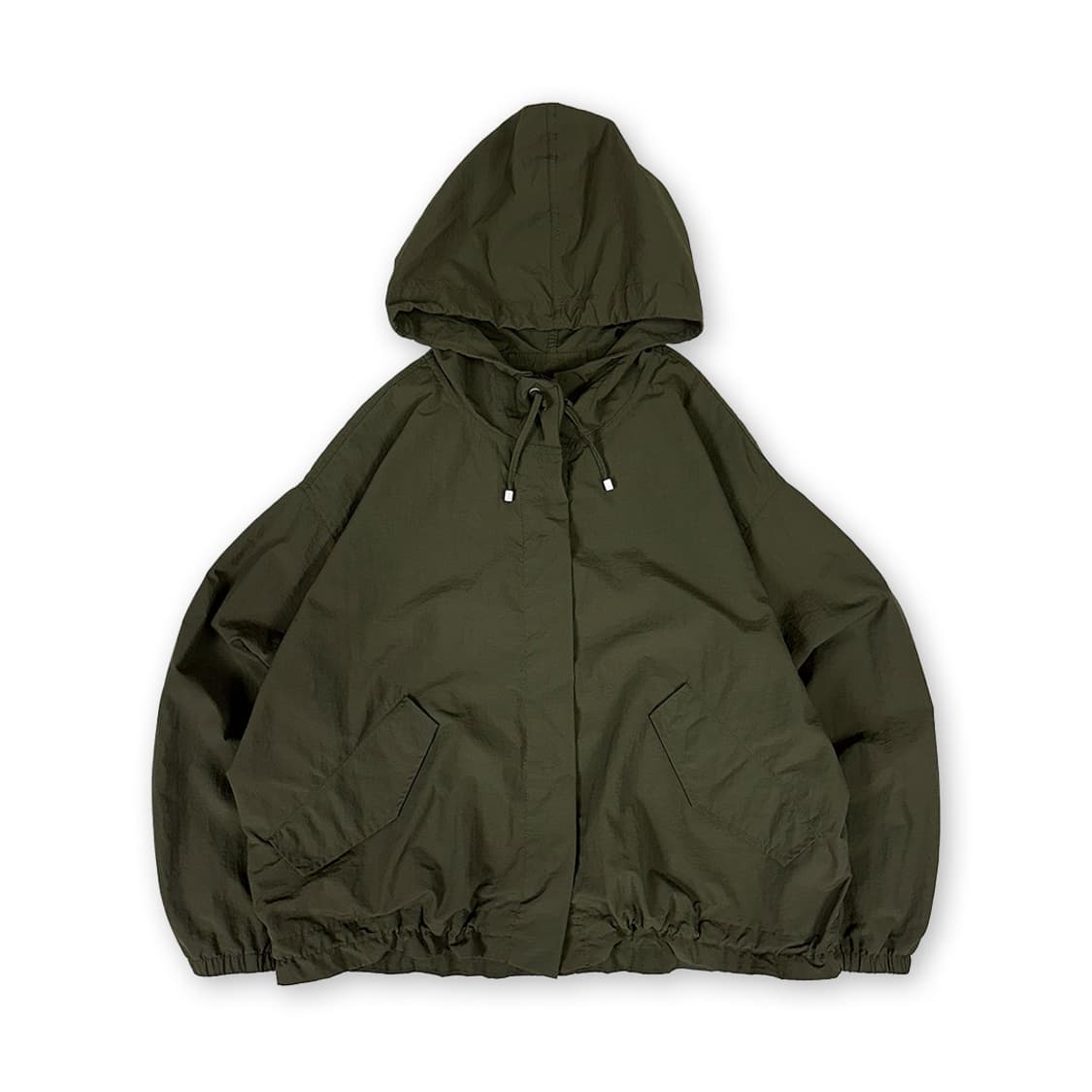 빈티지 카키 윈드브레이커 상품이미지1