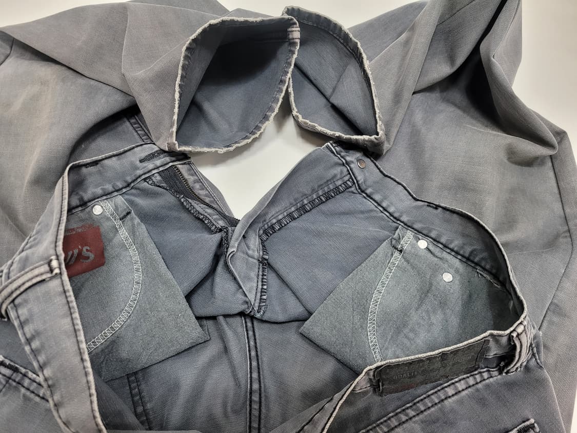 LEVI'S 리바이스 514 빈티지 데님 팬츠 / 남 34 그레이
 상품이미지8