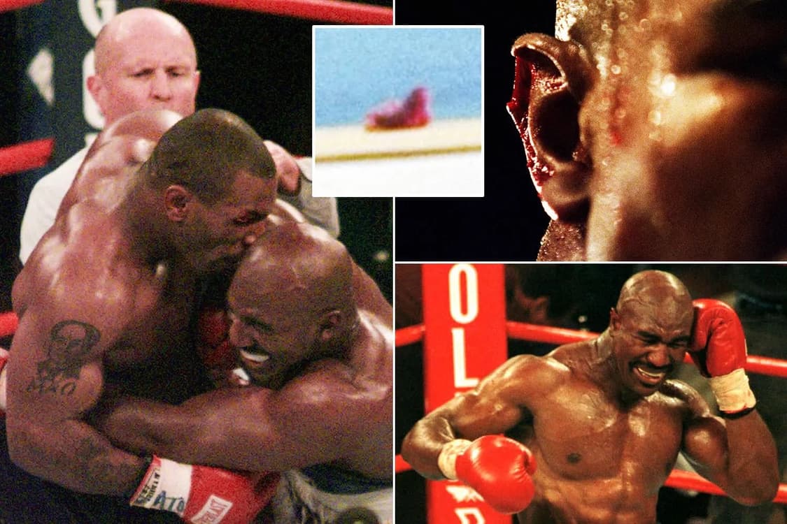 Rare!!) OG 1991 Mike Tyson  Promo Hoodie 상품이미지5