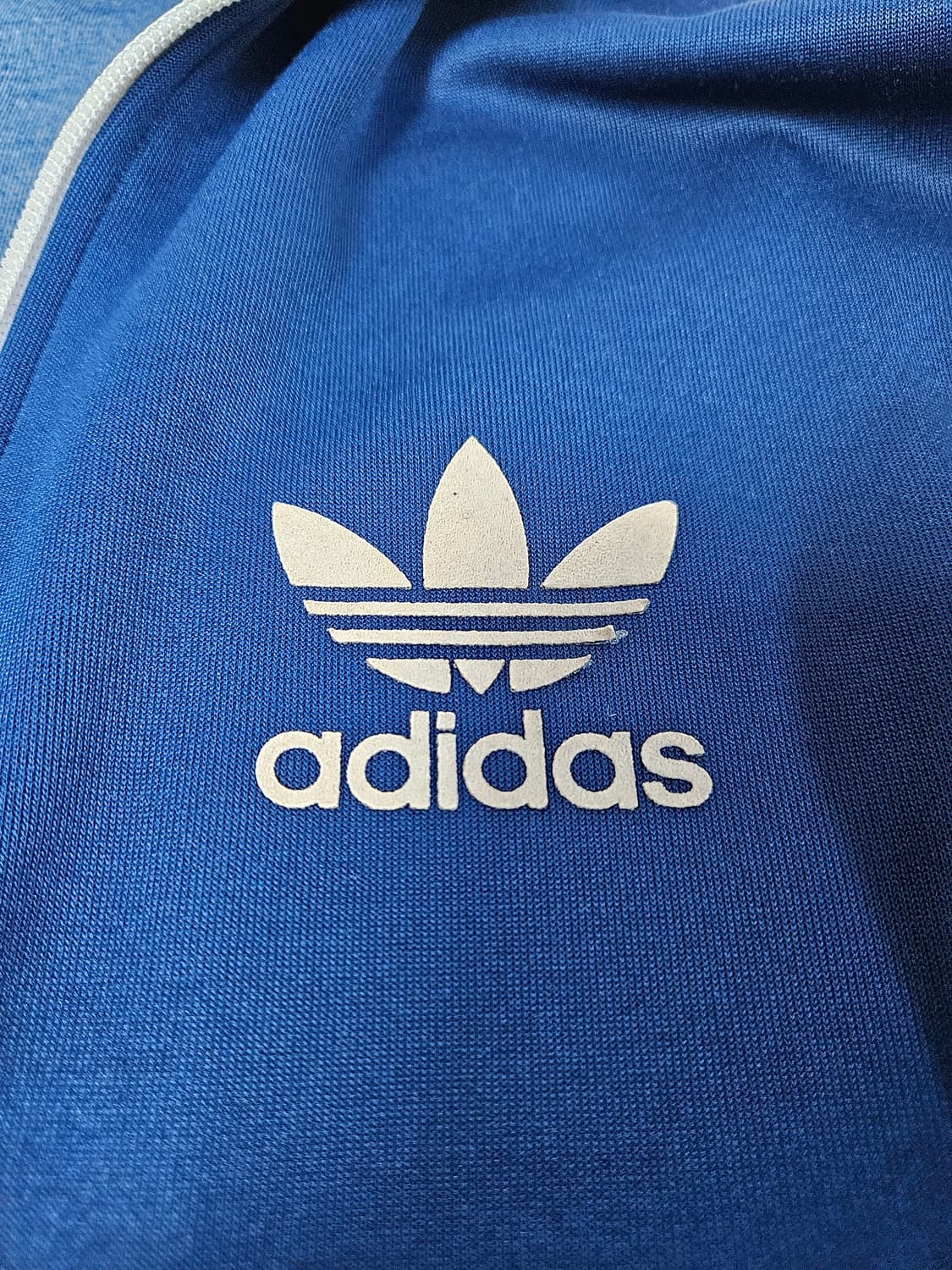아디다스 유로파 져지 트랙탑 구버전 코랄블루 베켄바우어 자켓 90 여성 상품이미지3