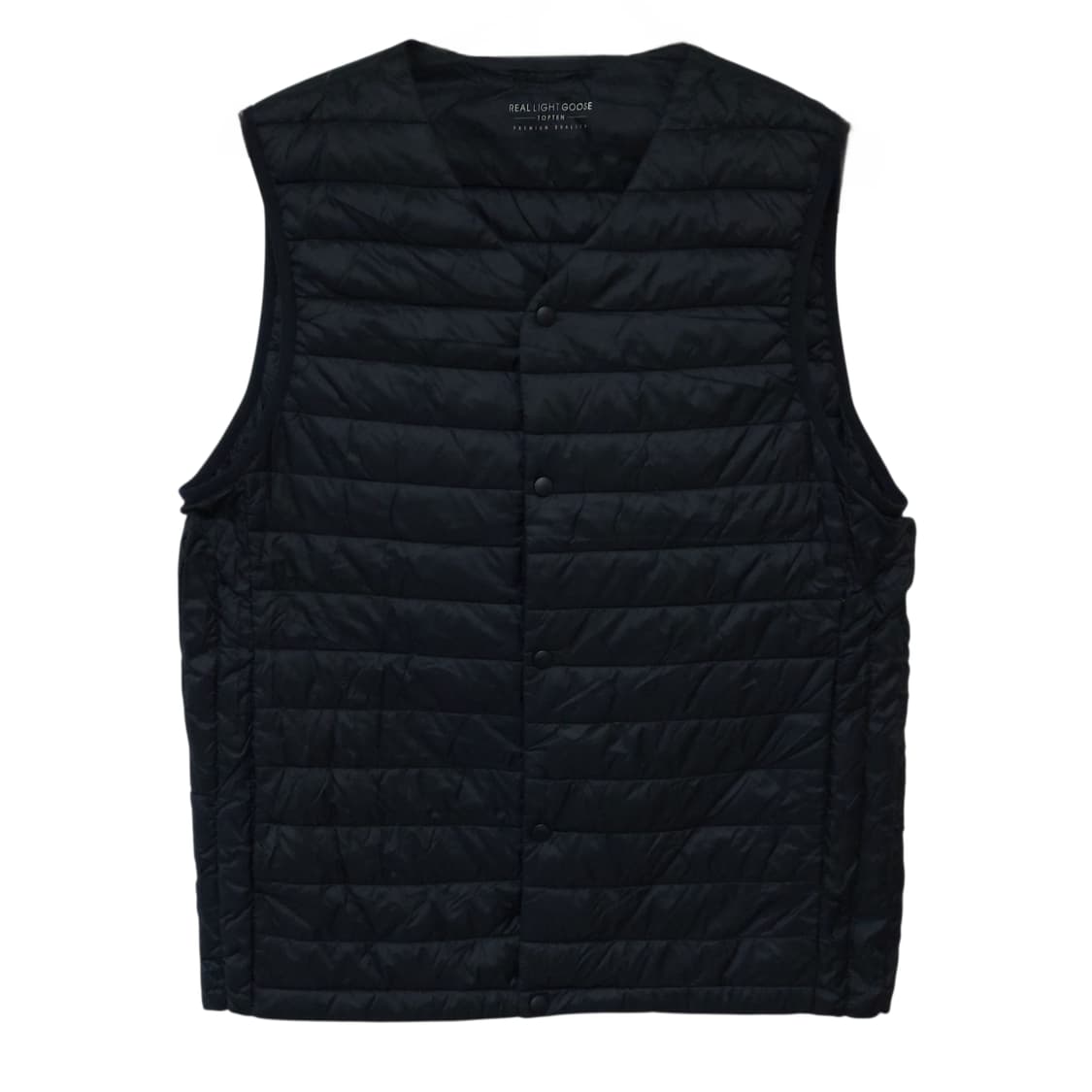 TOPTEN 구스다운 경량패딩조끼 95-100 거위털 상품이미지2