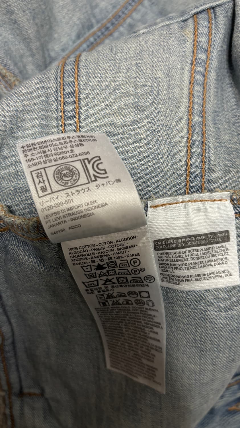 리바이스 트러커 데님 자켓 상품이미지4