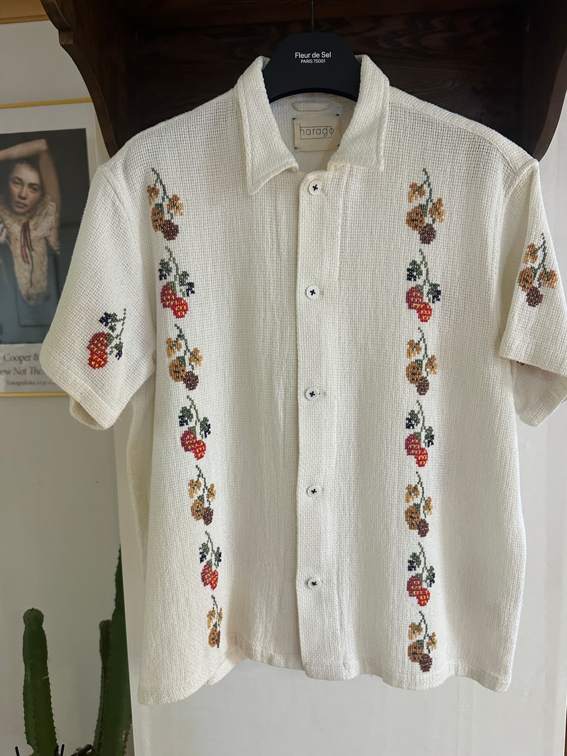 HARAGO 하라고 반팔 셔츠 XL 상품이미지3