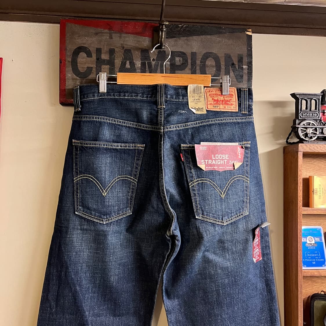 00's 리바이스 569 33x32 Size (34인치) 데드스탁 상품이미지6