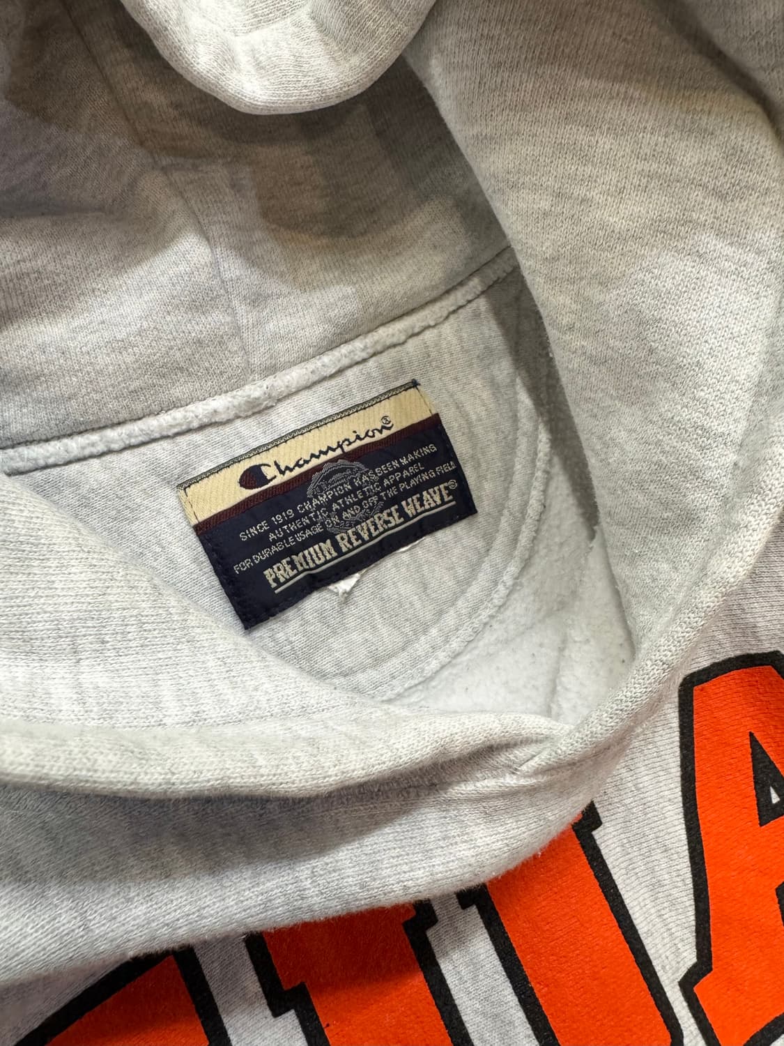  90s Champion 프리미엄 리버스위브 후드티 상품이미지3