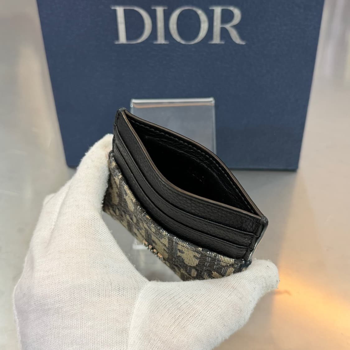 [리오브] 디올 오블리크 자카드 카드지갑 상품이미지4